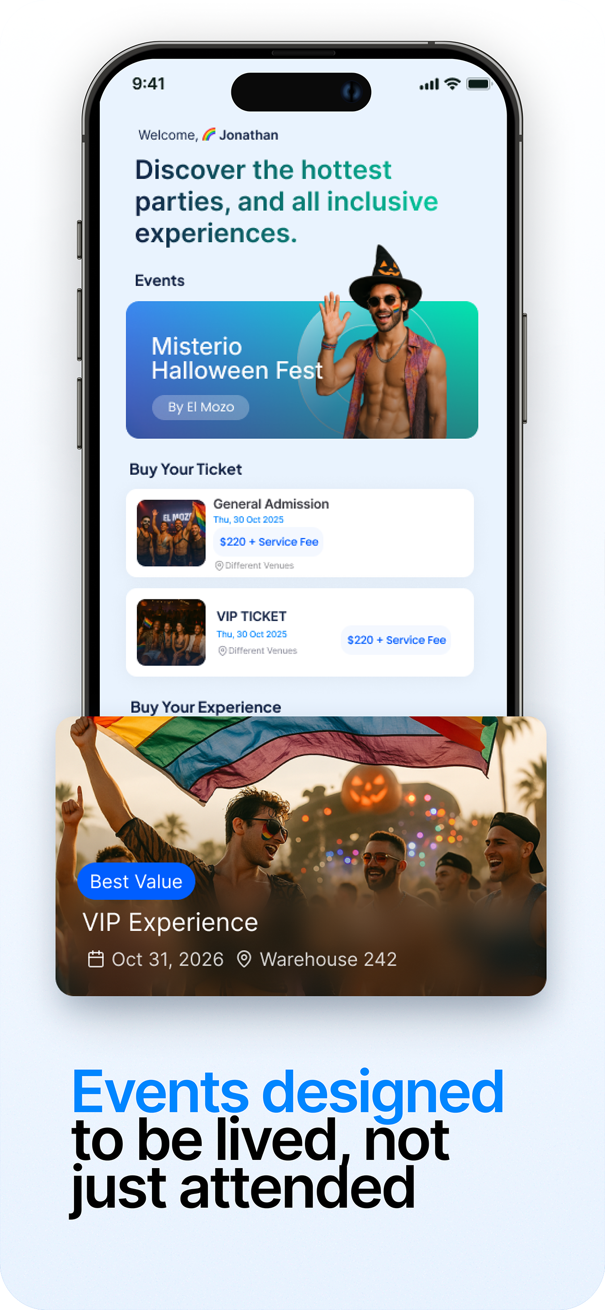 AllAccess screen 3